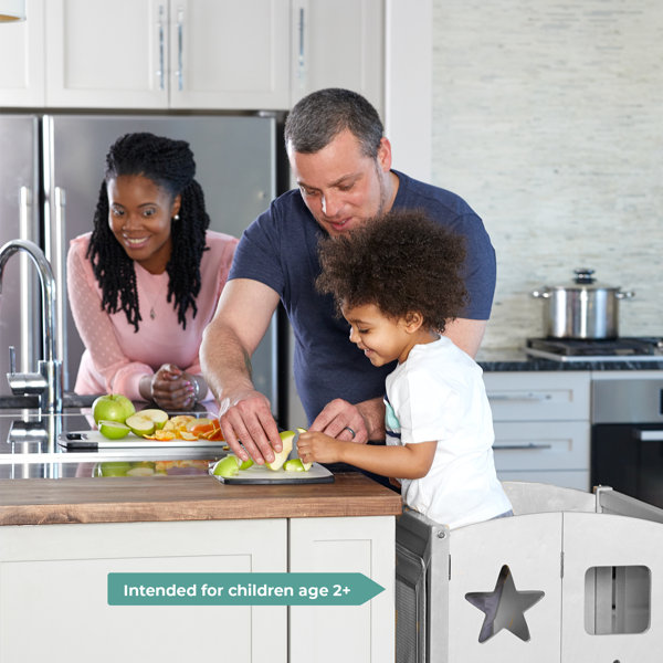 Guidecraft Classic Kitchen Helper Step Stool & Reviews Wayfair